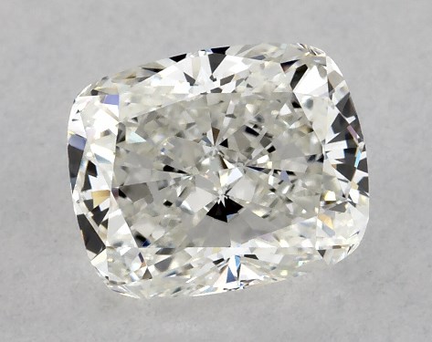 GIA 1.00 Carat H-VVS2 Very Good Cut Cushion Modified Diamond